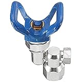 1 x Winkelventil, Drehgelenk für sauberes Absperrventil, für Graco Airless-Spritzpistole