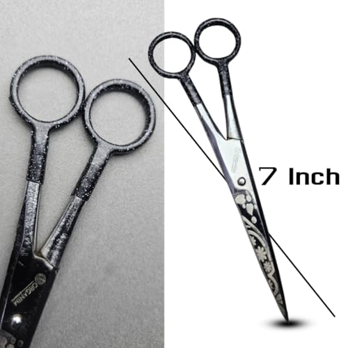 Image of Organim Care Products Shaving Razor Men, Barber Salon Wooden Clip Razor with Scissor combo