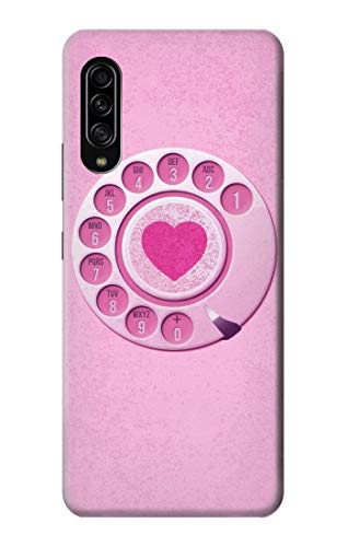 Etui Samsung A90 5G Pink Retro Rotary Phone le cadeau vintage idéal