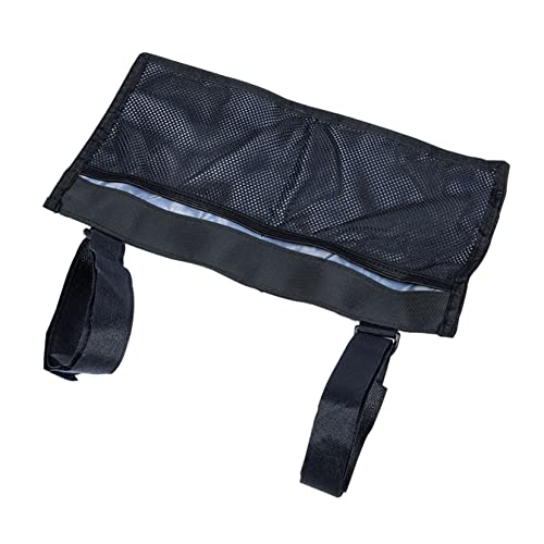 Showeroro Wheelchair Hanging Bag Mesh Backpack Purse Accessories Mesh Organizer Bags Wheelchair Armrest Organizer Wheelchair Accessories Wheelchair Tote Pouch Hanging Pouch #TOP21