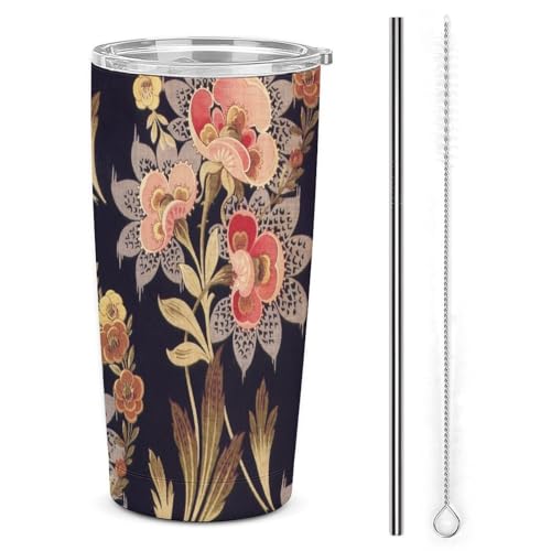 Ԃ̃Jbv William Morris ԕ Xg[&Xg[uVt }OJbv R[q[Jbv 600ml RrjJbv ^u[ XeX ۗ ۉ ԗp Wt ^  e  LN^[ lC v[g