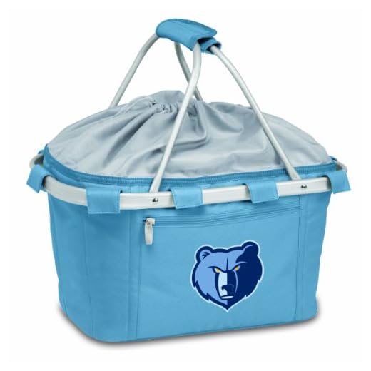NBA Memphis Grizzlies Insulated Metro Basket, Sky Blue
