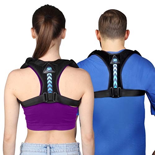 Updated 2020 Version Posture Corrector For Men And Women- Adjustable Upper Back Brace