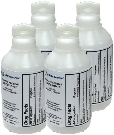 Haws 9082 Sterile Bacteriostatic Preservative, For Use In Portable Eyewash Stations (Box of 4), Model: 9082, Tools & Outdoor Store