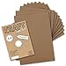 Produktbild 25x Vintage Kraftpapier DIN A4 410 g/m² Natur-braunes Recycling-Papier Bastel-Karton Künstler-Karton Künstler-Pappe I Umwelt by Gustav NEUSER®