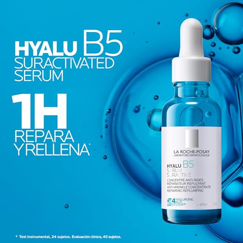 Miniatura 4 de La Roche-Posay, Hyalu B5 Suractivated Sérum, Serum Anti-arrugas, 30 ml | Rellena intensamente, corrige arrugas y ayuda a devolver firmeza y elasticidad. 27X más ácido hialurónico en la piel.
