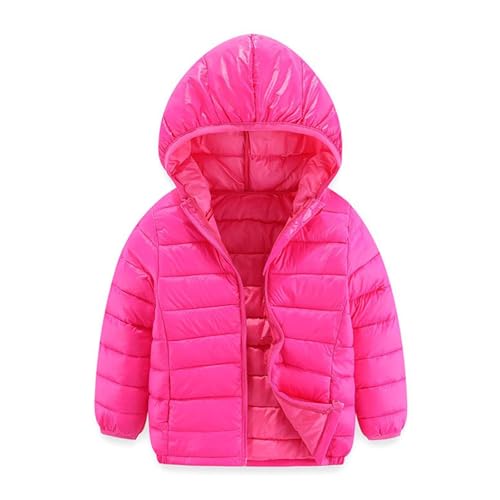 Kids Girls and Boys Lightweight Puffer Jackets Waterproof Quilted Jacket Hooded Fashion Winter Down Jacket Coats2
