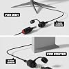 for Starlink Cable, Compatiable with Starlink Ethernet Adapter SPX Plug to RJ45 Coupler Adapters Female Connectors Designed for Gen 2 Dishy and Router (Pair for Dish and Router)