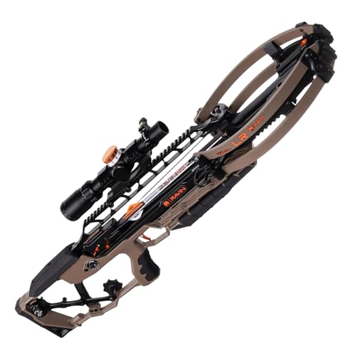 RAVIN LR Crossbow Package for Archery & Hunting – High-Performance Long-Range Hunting Bow w/Helicoil Technology, Silent Cocking System & Adjustable Turret Scope – 450 FPS, Pre-Assembled & Lightweight