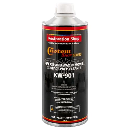 Image of Custom Shop KW901 Automotive Wax and Grease Remover, 1 Quart