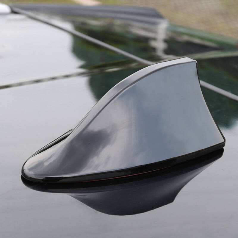 Shark Fin Antenna Cover For Jeep Compass/Renegade (2017-2022) – ABS Silver Style, Waterproof, Easy Install