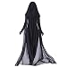 Myir Disfraz de Novia Fantasma de Halloween Mujer, Disfraz de Bruja Vampiro...