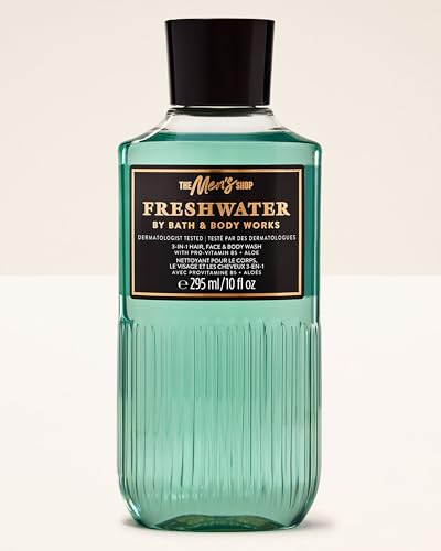 Image of Bath & Body Works Freshwater 3-in-1 Hair, Face & Body Wash | Fragrance - Fresh & Clean | Gender - Men 295 ml / 10 fl oz