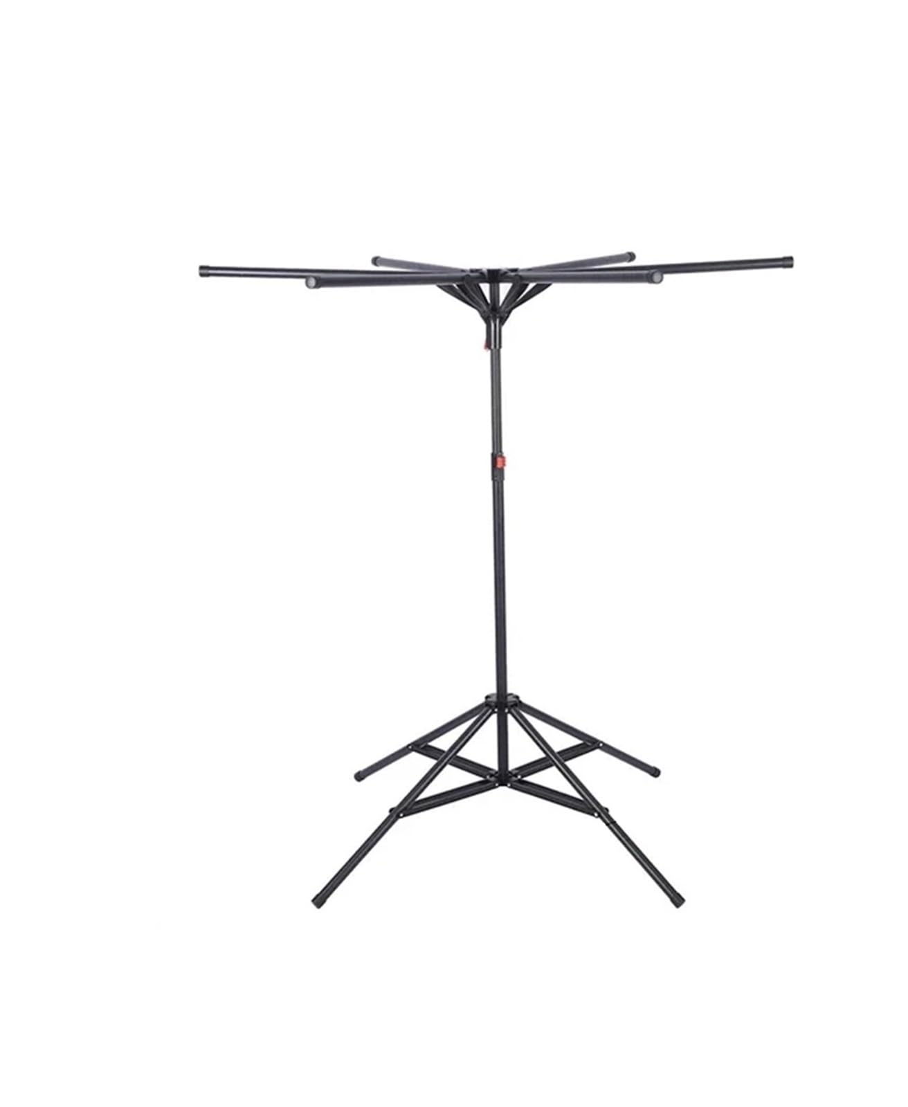 AXYLQJVZNC Foldable Standing Clothes Drying Rack, Freestanding Hanger for Home Balcony Bedroom(Black)