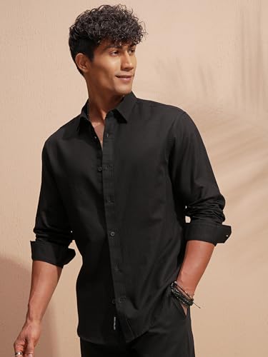 Image of Highlander Men's Relaxed Fit Casual Shirt | Cotton Linen | Relaxed fit | Full Sleeves