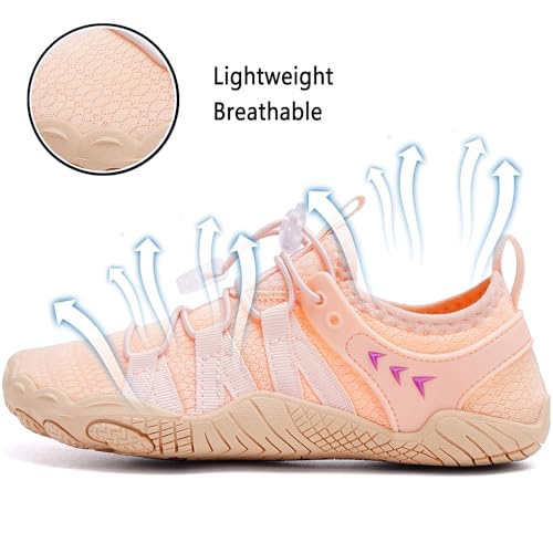 Image of Quickshark Kids Water Shoes Boys Girls Barefoot Aqua Socks Outdoor Indoor Quick Dry Sandals Lightweight Slip On Walking Sneakers for Beach Pool Swim (Little Kid /Big Kid)