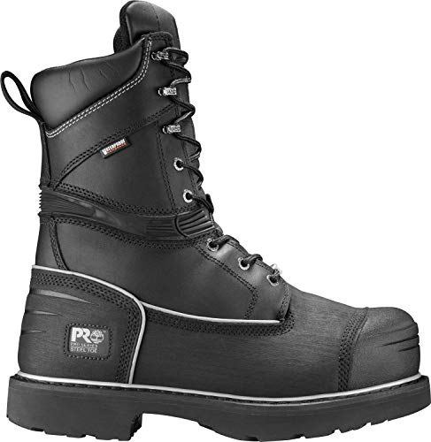 Timberland PRO Gravel Pit, Men's, Black, Steel Toe, EH, Mt, PR, WP/Insulated Boot2