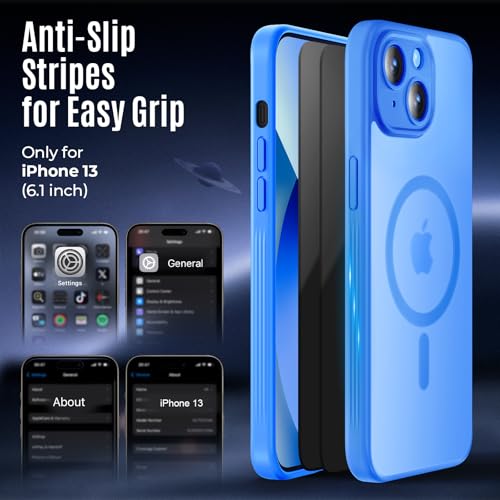 Image of Symcele Designed for iPhone 13 Case, Blue