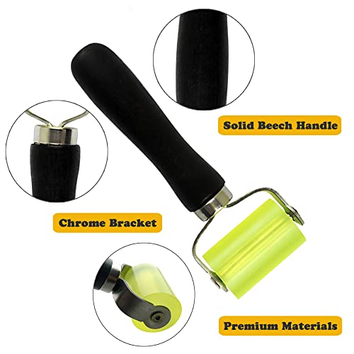 Rubberen Naadrol Geluiddempende Rol Deadener-Toepassing Geluiddempend Rollend Wiel Geluiddichte Rol For Car Sound Deadening,Convenient And Effective,Wear-Resistant And High-Temperature Resistant - Afbeelding 5