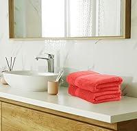 Utopia Towels 8 teilig Handtücher Set aus Baumwolle, Koralle – Ansicht 6