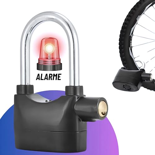 Cadeado Com Alarme Sirene Trava Anti Furto Onyon bike/moto/casa