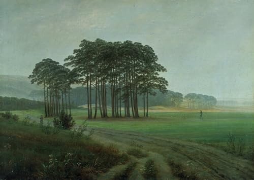 Peinture sur Toile Friedrich 60x90cm pour Habiller un Mur Vide de Chambre à Coucher