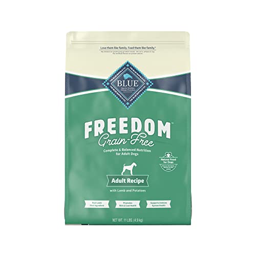 Blue Buffalo Freedom Grain Free Natural Adult Dry Dog Food, Lamb 11-Lb #TOP16