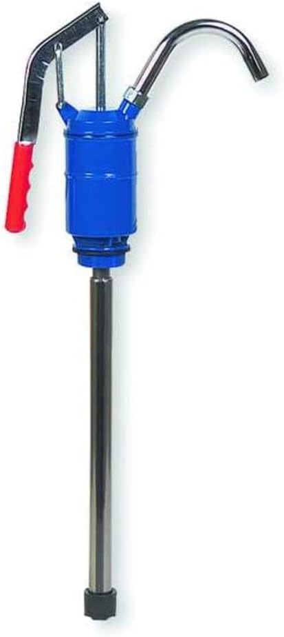 Hand Drum Pump, Zinc Alloy, 3/4In OD