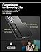 Spigen Slim Armor CS Designed for Galaxy S25 Ultra Case (2025) [No Magnet Ring], [Military-Grade Protection] - Black