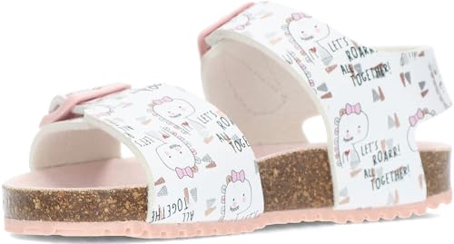 Sandale Garvalin 242453 nu-pieds fille cuir ajustable