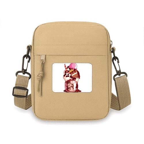 Téléphone portable protégé avec le sac à bandoulière compact Cake Biscuit