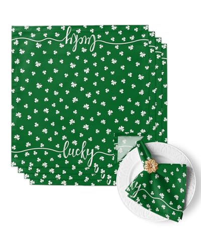 Servilletas de Tela Pack 4, Verde, 20 x 20 in miniatura 1