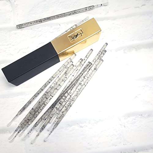 Image of 500 Pcs Disposable Micro Applicator Brush for Eyelash Extension, Microswabs Lips Mascara Wands Black