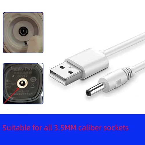 Miniatura 4 de Kopbtboy Usb Cargador De Cepillo De Dientes Eléctrico Para Fairywill Bitvae Cepillo De Dientes Eléctrico, Fairywill Bitvae Usb Reemplazar La Línea De Carga