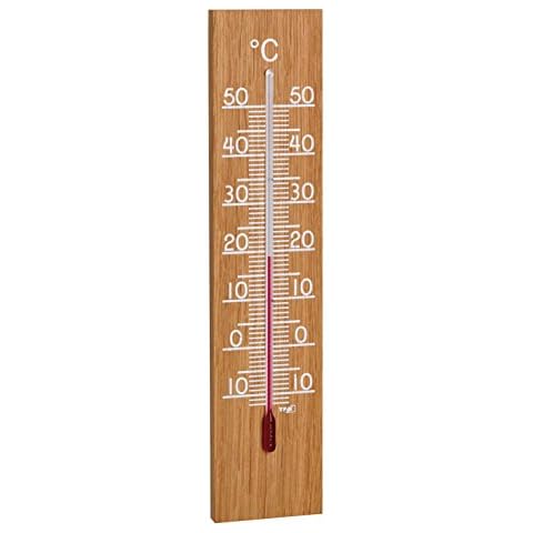 Blooming Weather 12.1054.01 Thermometer - Oak Cover