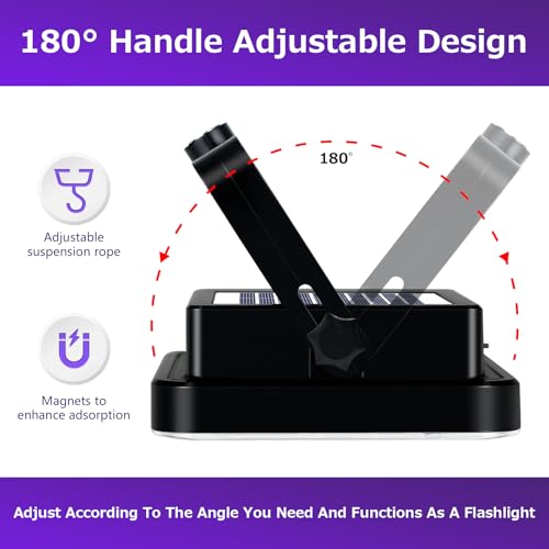 Benss Wiederaufladbare LED UV Schwarzlicht Strahler, 395nm 9600mAh UV Schwarzlicht, IP65 Wasserdicht Magnetische Schwarzlichtlampe für Glow Party Halloween Fluo Soiree Neon Party Fluoreszierende Farbe