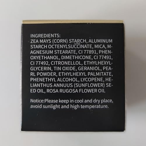 Rouse Setting Powder Lightweight Loose Powder Finishing Powder Long-Lasting Face Powder Waterproof With Soft Mushroom Powder Puff & Mirror thumb #1