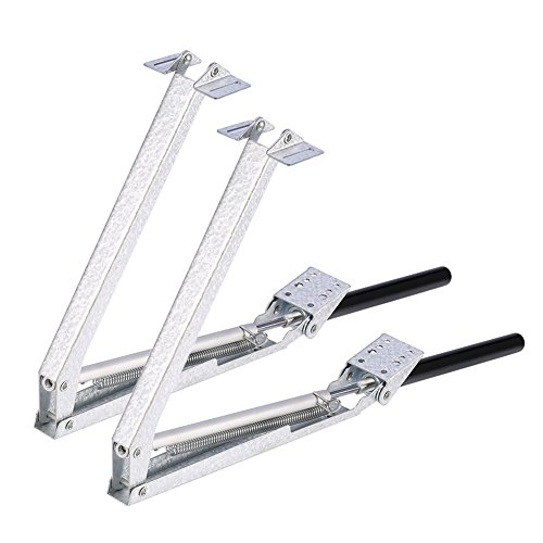 GOTOTOP 2pcs Ouvre-Fenêtres Automatiques Capacité de Levage Max 7kg pour Abris des Serres (2pcs)