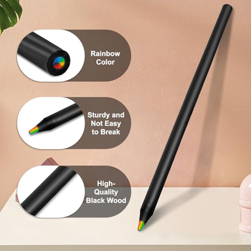 image for FUAOIS Valentines Day Gifts for kids Classroom, 16 Pcs Rainbow Colored