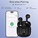 Samsung Wireless Earbuds Bluetooth Headphones for Samsung Galaxy A16 5G A17 A36 A56 A26 S25 Ultra FE A15 A35, Ear Buds Waterproof Earphones with Mic 48H in-Ear Earpods with LED Display Charging Case