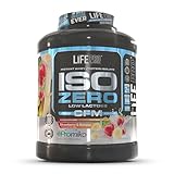 Life Pro Isolate Zero 2Kg | Alimento Deportivo de Aislado de Proteína de Suero 87%, Mejora Rendimiento Físico y Recuperación (Strawberry Banana, 2 kg)