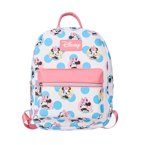 Disney's Minnie Mouse Pink and Blue Polka Dots 11.5
