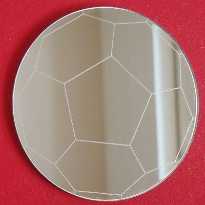 Servewell Football Wall Mirror - 20 Cm Diameter