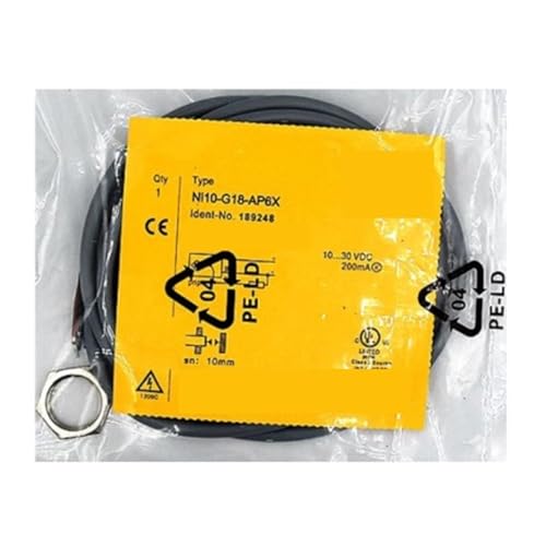Capteur de proximité NI10-G18-AN6X inductif M18 NPN NO pour détection de métal industriel