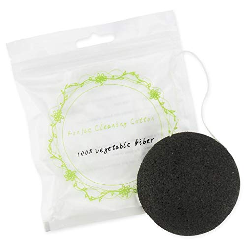 Esponja de limpieza de cara ovalada de Konjac Cover