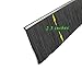 Retsun Alternative Door Brush Bottom Sweep 39.37 X 2.5 Inches Garage Door Seals Brush Ideal for Exterior & Interior Doors (5 Sets)