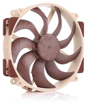 Noctua NF-A14x25r G2 PWM, Premium-Quality Quiet Round-frame 140mm PC Fan, 4-pin (Brown)