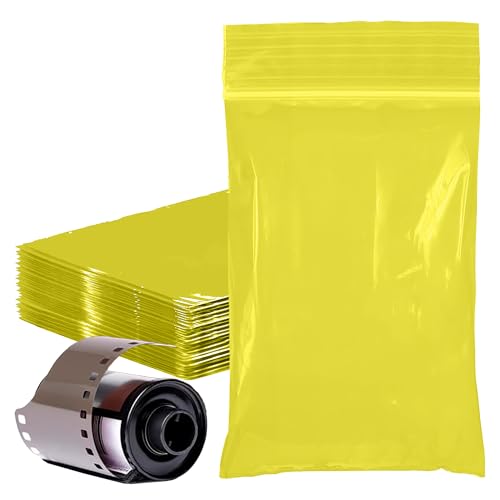 PUREVACY Storage Bags with Zipper, 2 x 3 Inch Yellow Plastic Zip Bags, 2 Mil Reclosable Small Zipper Pouches for Organizing, Pack of 1000