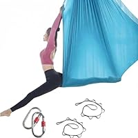 aerial yogatuch 5m with Extension Straps, andCarabiners Nur für Erwachsene(5M) (R)