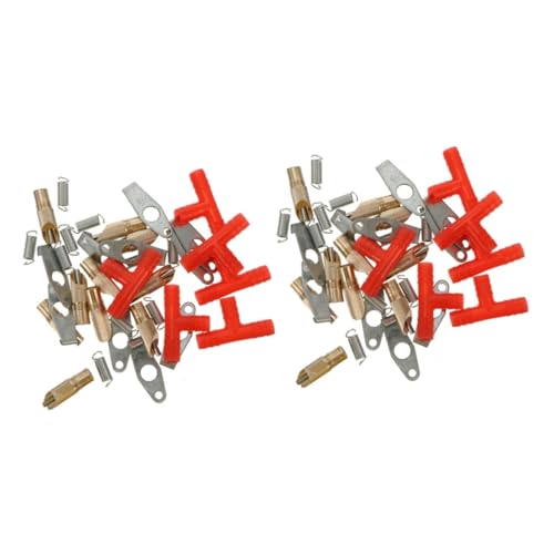 Abaodam 2sets Rabbit Water Feeder Automatic Drink Bottle Plastic Material Safe 10pcs*2